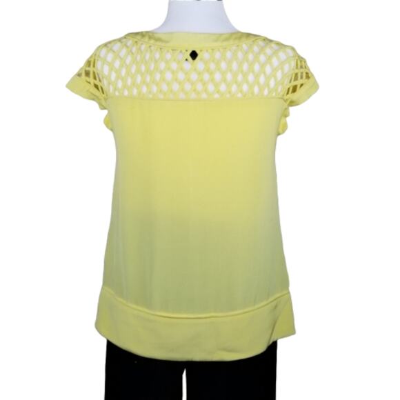 MARC by MARC JACOBS silk lattice blouse - Picture 3 of 7